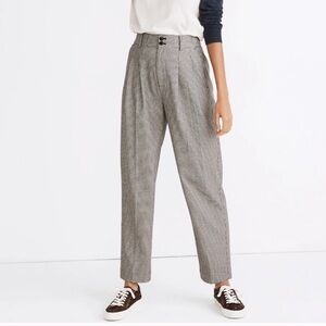 Madewell tapered leg trousers